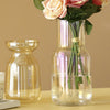 Tall Vase Silver - Flower vase for home decor, office and gifting | Home decoration items