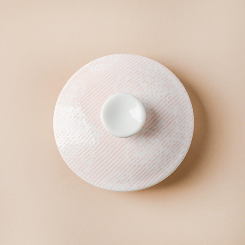 Riona Floral Ceramic Canister Pink - Jar