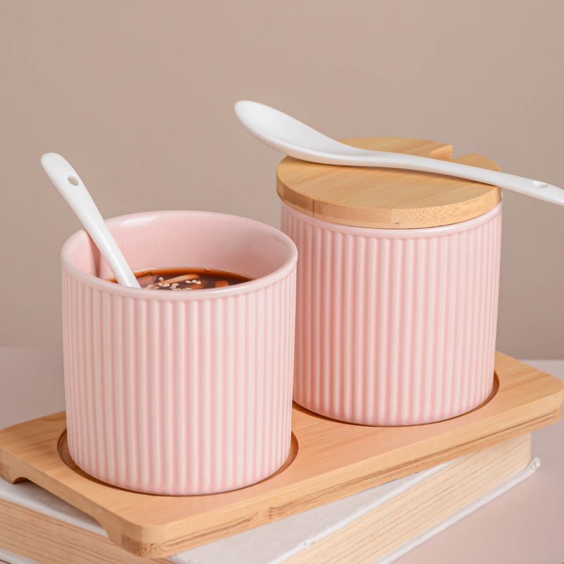 Pastel Spice Jar Set of 2 - Jar