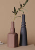 Tall Ceramic Vase Indigo - Flower vase for home decor, office and gifting | Home decoration items