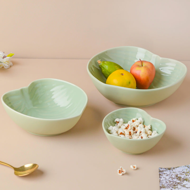 Taro Leaf 30 Piece Dinner Set For 6