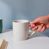 White Dreamy Teacup- Mug for coffee, tea mug, cappuccino mug | Cups and Mugs for Coffee Table & Home Decor