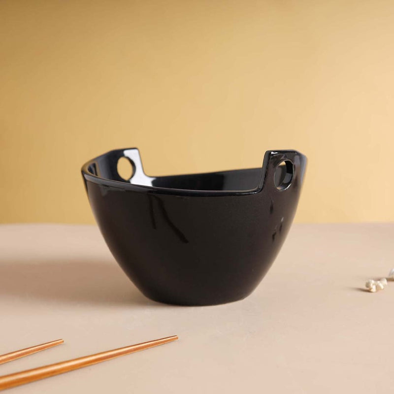 Monochrome Soup Bowl 500 ml - Soup bowl, ceramic bowl, ramen bowl, serving bowls, salad bowls, noodle bowl | Bowls for dining table & home decor