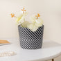 Horizontal Chevron Pot Small - Indoor planters and flower pots | Home decor items