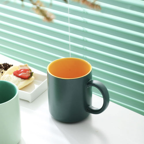Colour Pop Ceramic Mug- Mug for coffee, tea mug, cappuccino mug | Cups and Mugs for Coffee Table & Home Decor