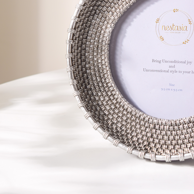Silver Glam Small Photo Frame - Picture frames and photo frames online | Home decor online
