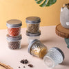 Textured Mason Jar Small Set of 6 - Jar