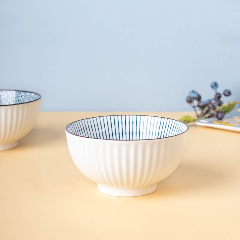 Meraki Side Bowl 250 ml - Bowl,ceramic bowl, snack bowls, curry bowl, popcorn bowls | Bowls for dining table & home decor