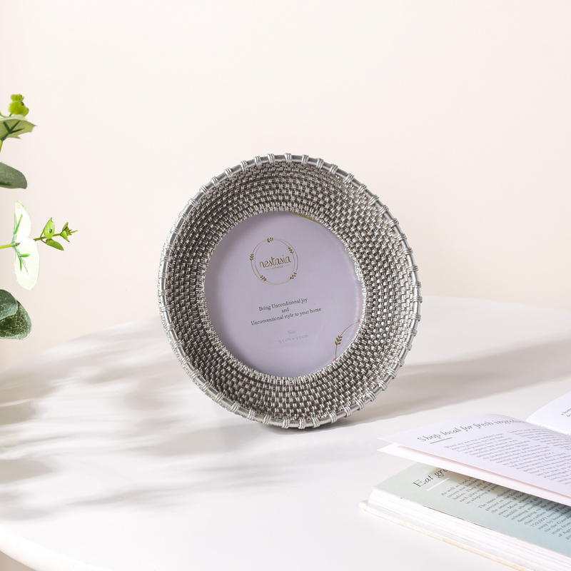 Silver Glam Small Photo Frame - Picture frames and photo frames online | Home decor online