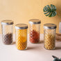 Textured Mason Jar Large Set of 4 - Jar