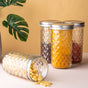 Textured Mason Jar Large Set of 4 - Jar