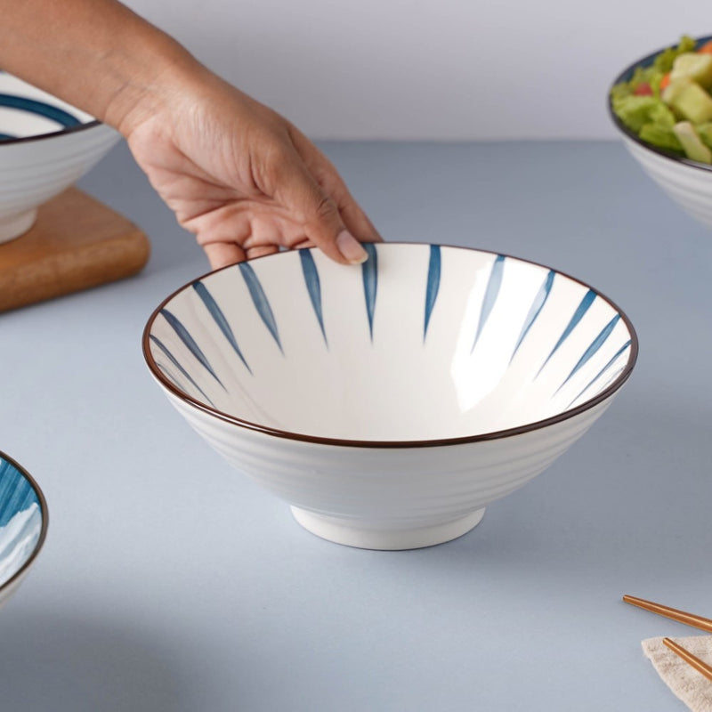 Nitori Serving Bowl - Bowl, ceramic bowl, serving bowls, noodle bowl, salad bowls, bowl for snacks, large serving bowl | Bowls for dining table & home decor