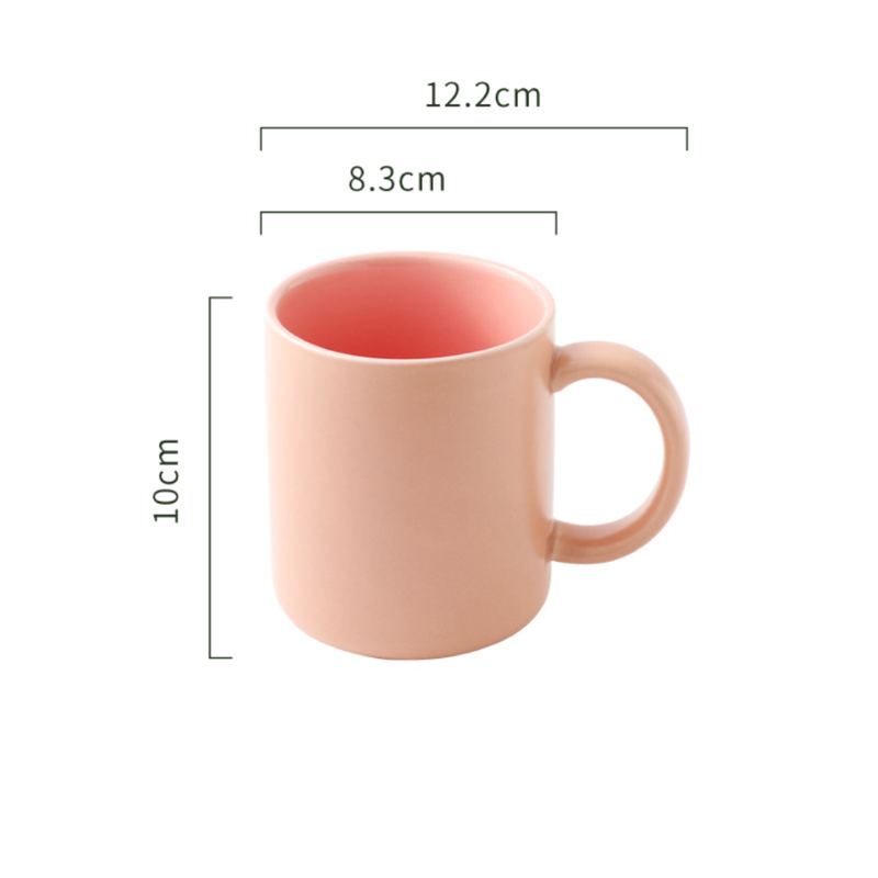 Colour Pop Ceramic Mug- Mug for coffee, tea mug, cappuccino mug | Cups and Mugs for Coffee Table & Home Decor