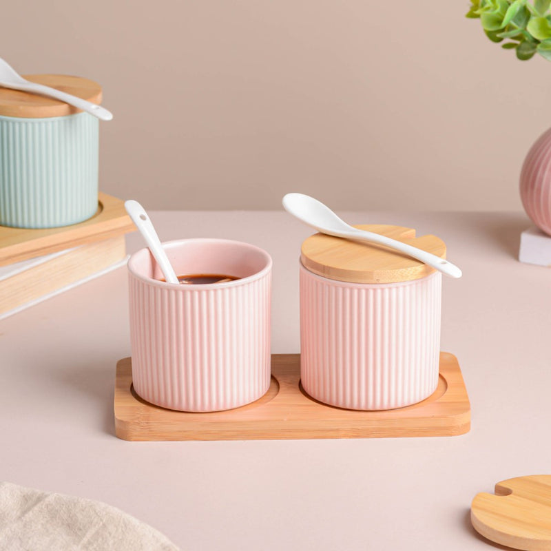 Pastel Spice Jar Set of 2 - Jar