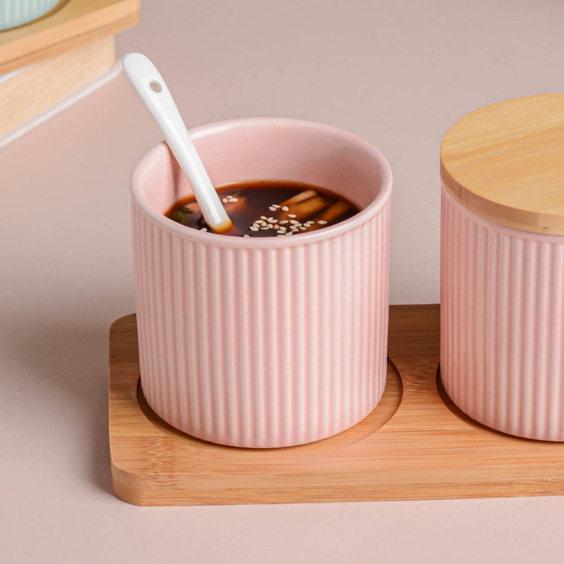 Pastel Spice Jar Set of 2 - Jar
