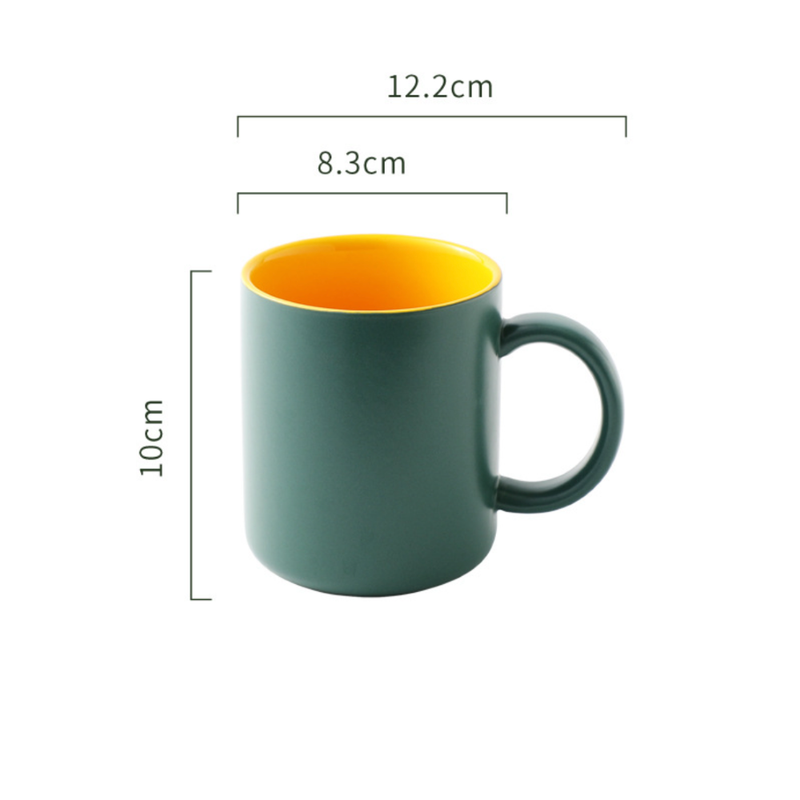 Colour Pop Ceramic Mug- Mug for coffee, tea mug, cappuccino mug | Cups and Mugs for Coffee Table & Home Decor