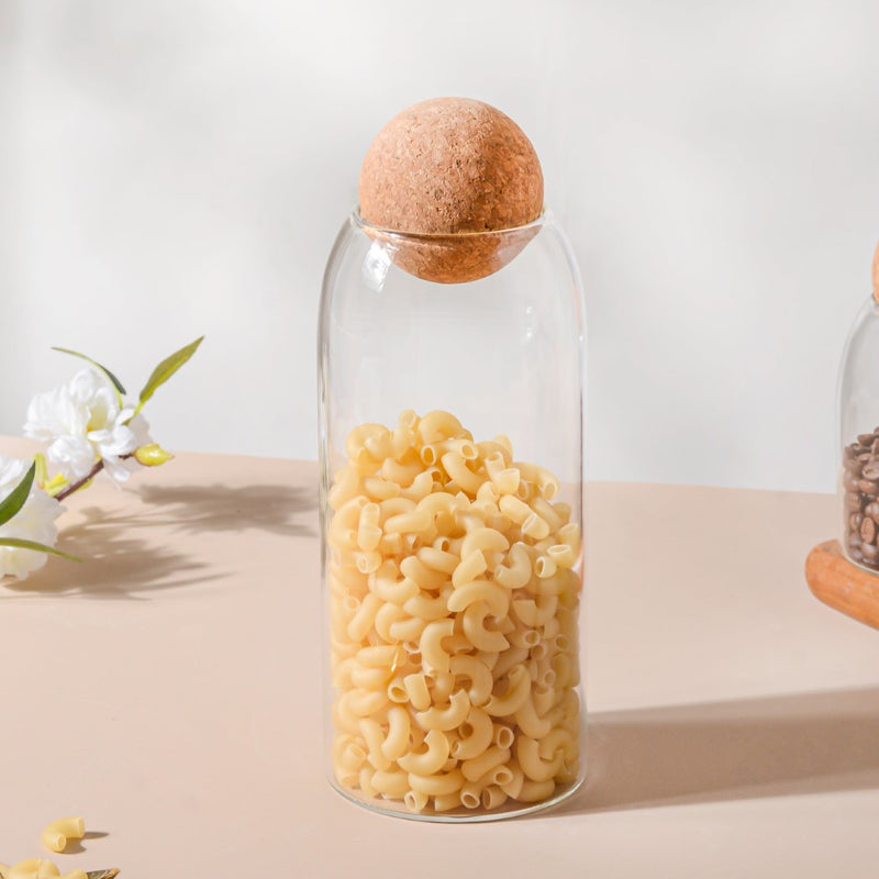 Large Jar with Cork Lid - Jar