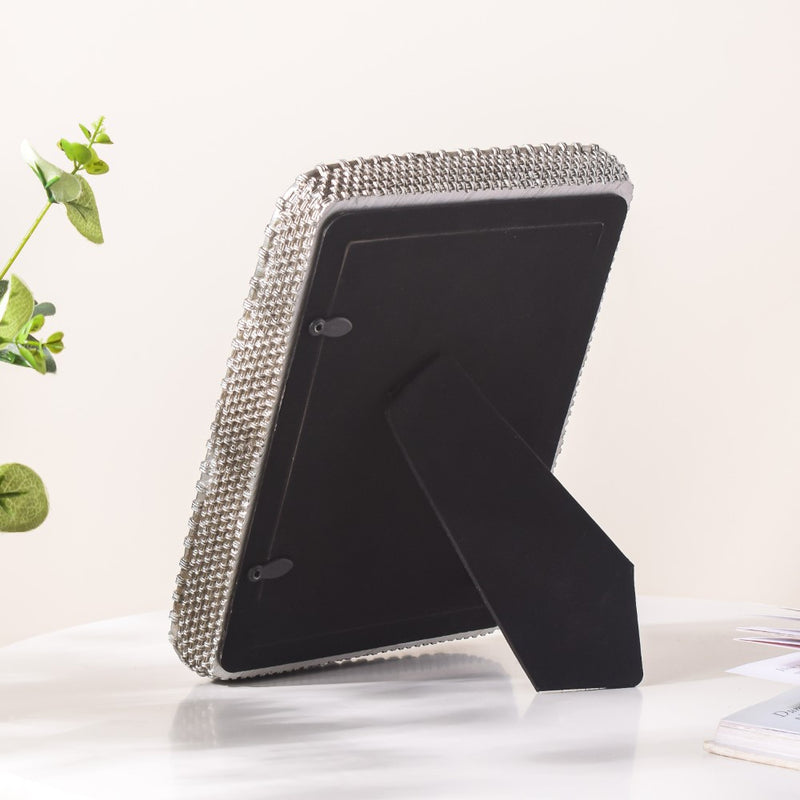 Silver Glam Rectangle Photo Frame - Picture frames and photo frames online | Home decor online