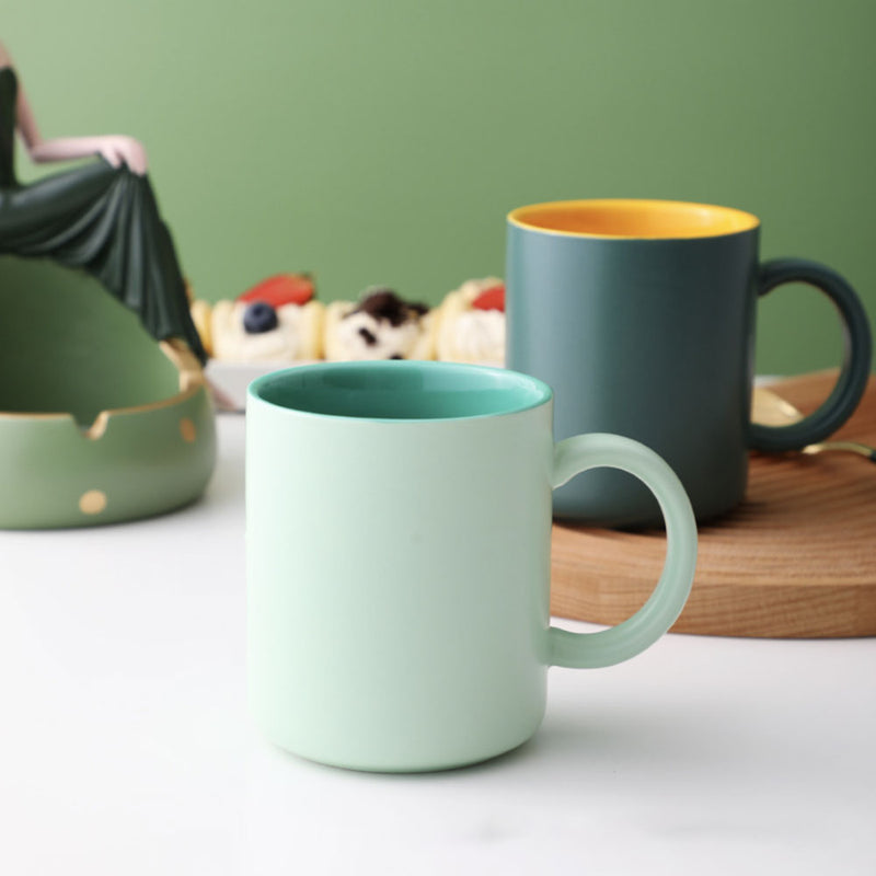 Colour Pop Ceramic Mug- Mug for coffee, tea mug, cappuccino mug | Cups and Mugs for Coffee Table & Home Decor