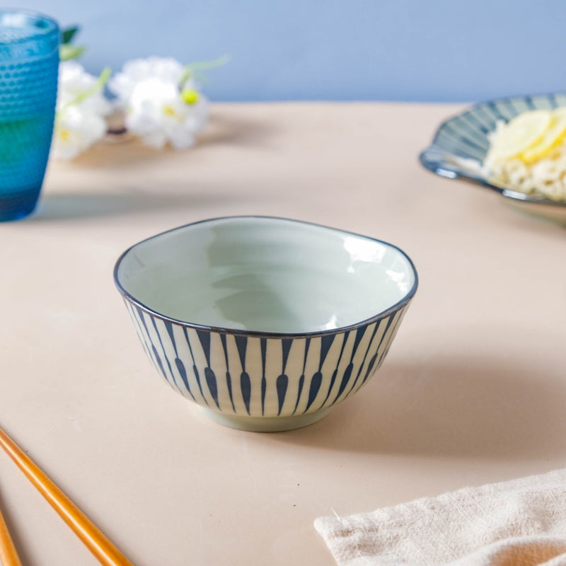 Mizo Cereal Bowl - Bowl, soup bowl, ceramic bowl, snack bowls, curry bowl, popcorn bowls | Bowls for dining table & home decor