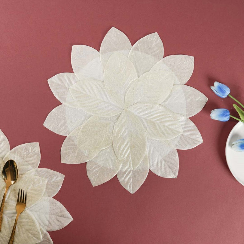 White Placemat Set of 2