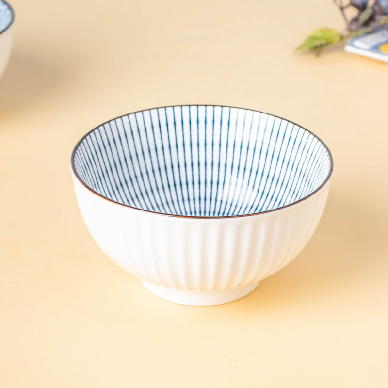 Meraki Side Bowl 250 ml - Bowl,ceramic bowl, snack bowls, curry bowl, popcorn bowls | Bowls for dining table & home decor