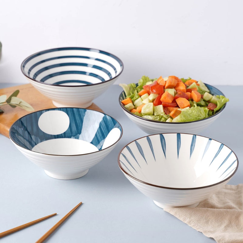 Nitori Serving Bowl - Bowl, ceramic bowl, serving bowls, noodle bowl, salad bowls, bowl for snacks, large serving bowl | Bowls for dining table & home decor