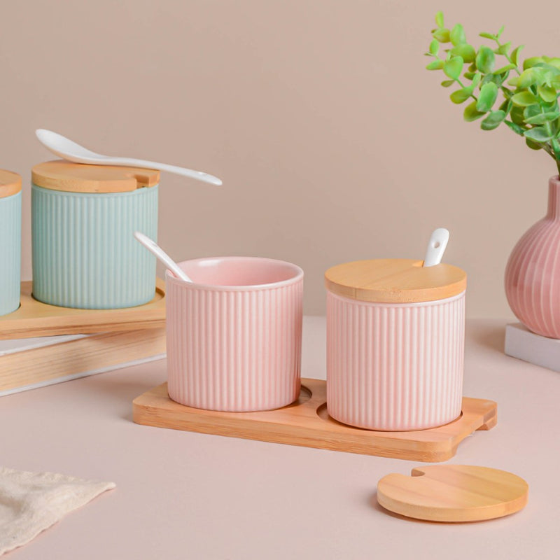 Pastel Spice Jar Set of 2 - Jar