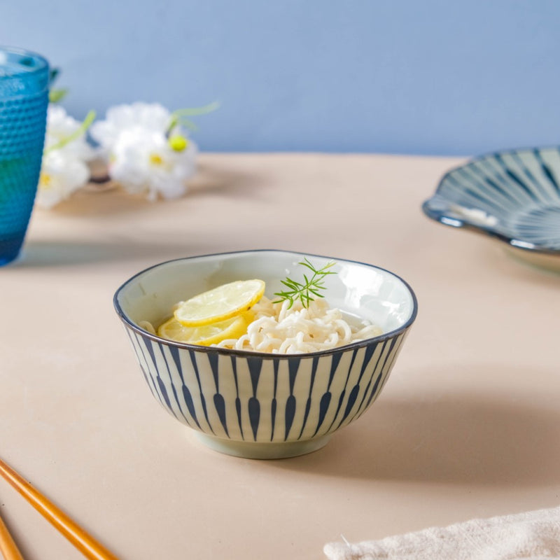 Mizo Cereal Bowl - Bowl, soup bowl, ceramic bowl, snack bowls, curry bowl, popcorn bowls | Bowls for dining table & home decor
