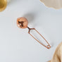 Rose Gold Tea Filter - Filter, kitchen tool, steel strainer | Filter for Tea & Home decor