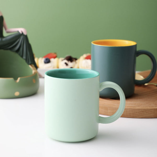 Colour Pop Ceramic Mug- Mug for coffee, tea mug, cappuccino mug | Cups and Mugs for Coffee Table & Home Decor