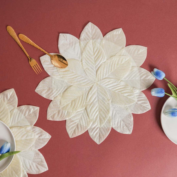 White Placemat Set of 2