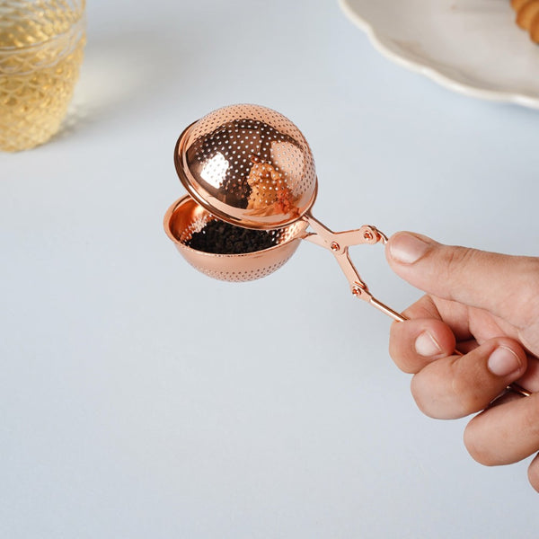 Rose Gold Tea Filter