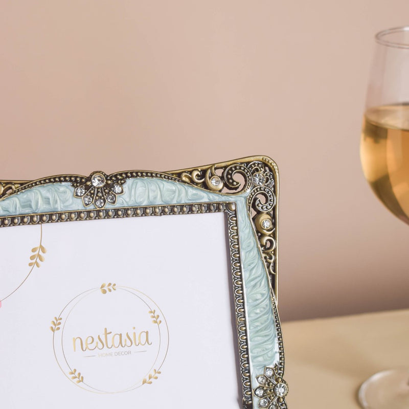 Blue Antique Photo Frame Large - Picture frames and photo frames online | Home decoration items