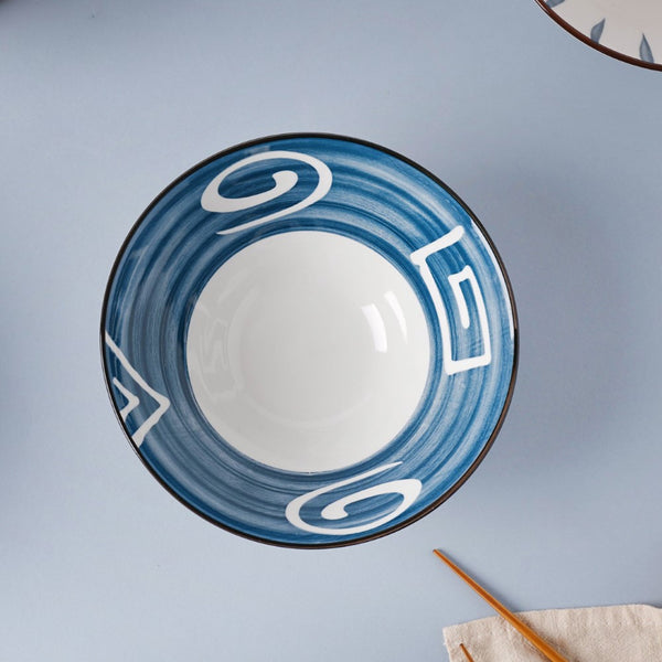 Nitori Serving Bowl - Bowl, ceramic bowl, serving bowls, noodle bowl, salad bowls, bowl for snacks, large serving bowl | Bowls for dining table & home decor
