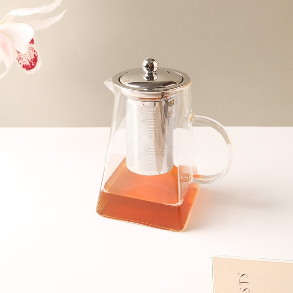 Glass Teapot With Infuser - Large - Teapot, kettle, tea kettle | Teapot for Dining table & Home decor
