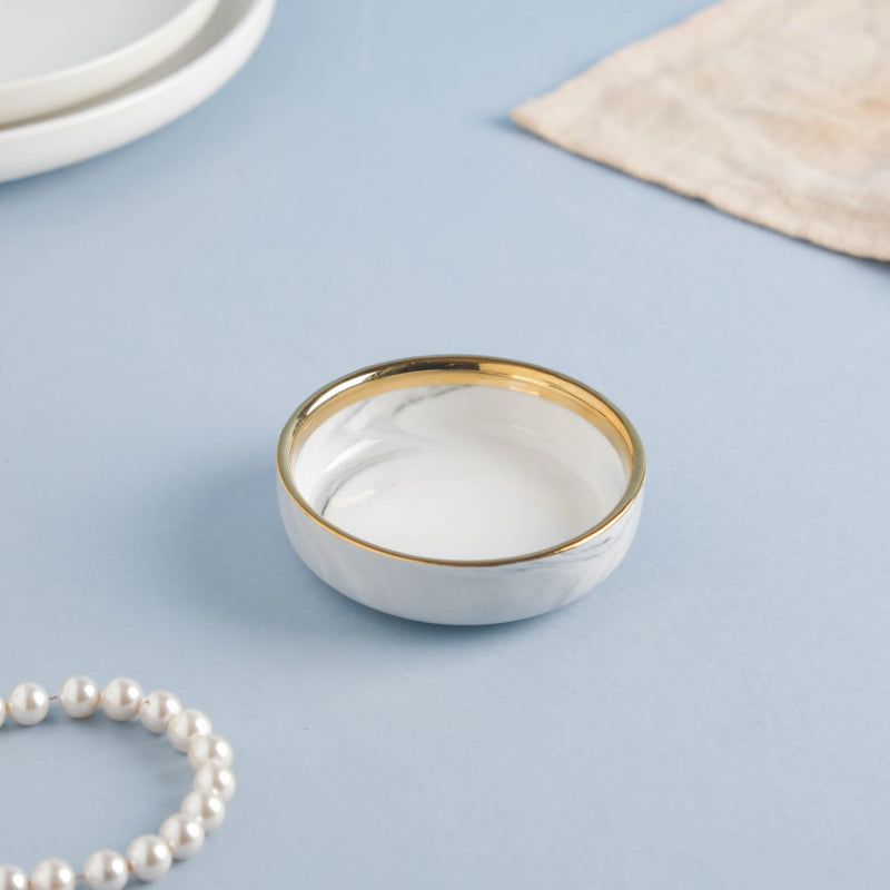 Marble Dessert Dish - Serving plate, small plate, snacks plates | Plates for dining table & home decor