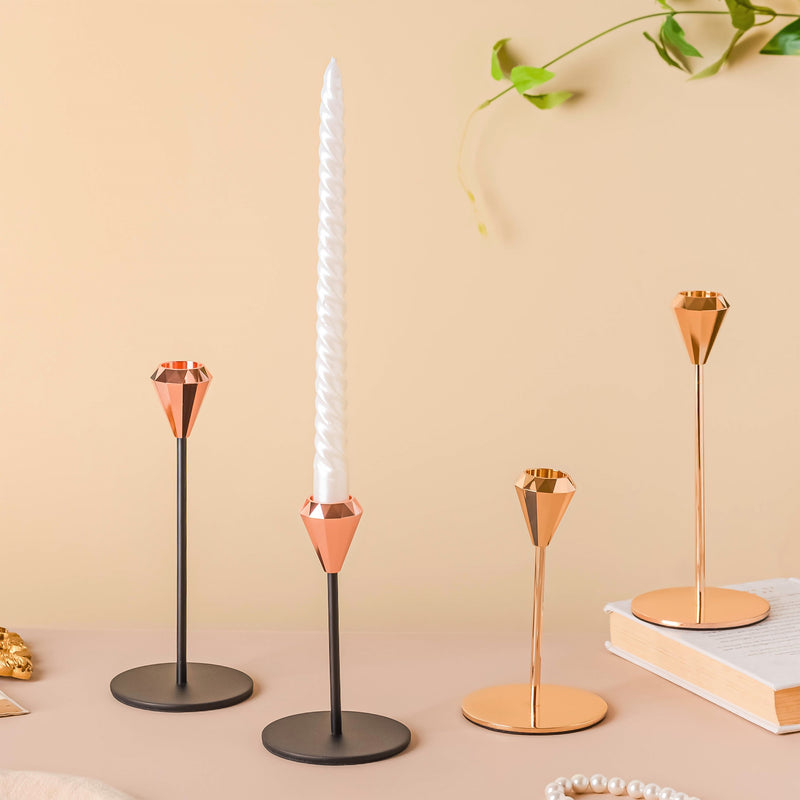 Modern Candle Holder Set of 2 - Candle holder | Living room decoration ideas