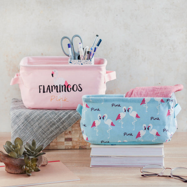 Flamingo Boxes - Basket | Organizer