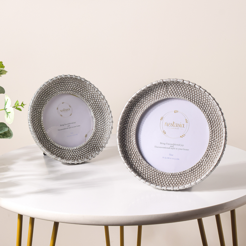 Silver Glam Ring Photo Frame - Picture frames and photo frames online | Home decor online