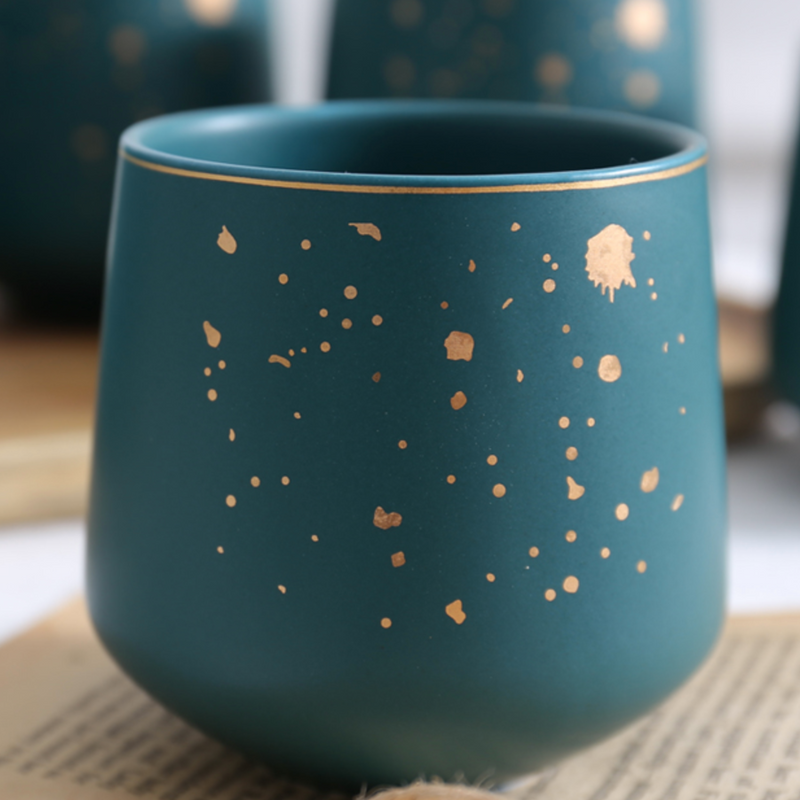 CARA Green Tea set - Tea cup set, tea set, teapot set | Tea set for Dining Table & Home Decor