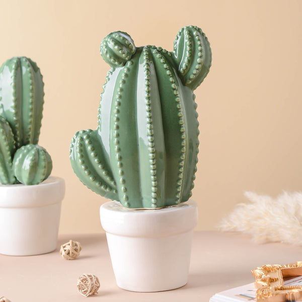 Artificial Cactus Plant Large - Showpiece | Home decor item | Room decoration item