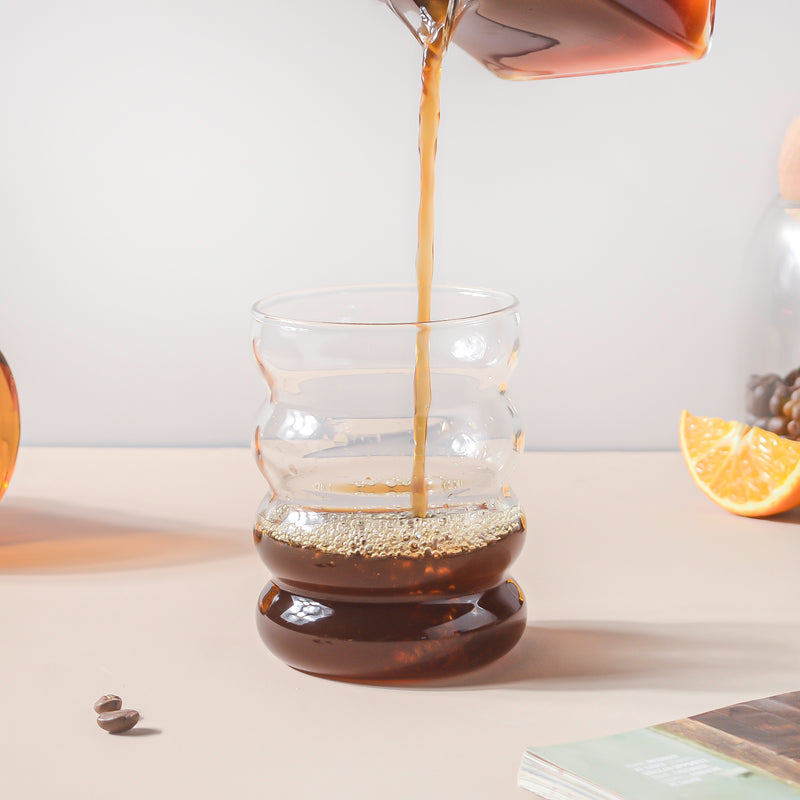 Ripple Puffy Glass Transparent