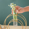 Ring Tube Vase - Flower vase for home decor, office and gifting | Home decoration items
