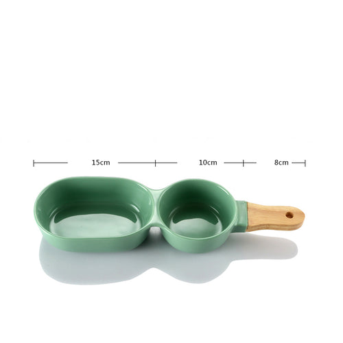 Merry 2 Part Chip and Dip Bowl 500 ml - Serving bowls, snack serving bowls, section bowls, fancy serving bowls, small serving bowls | Dining table & home decor