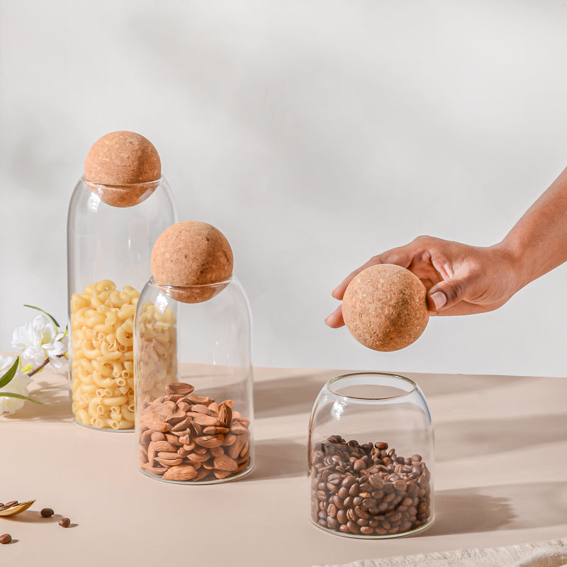 Small Jar with Cork Lid - Jar