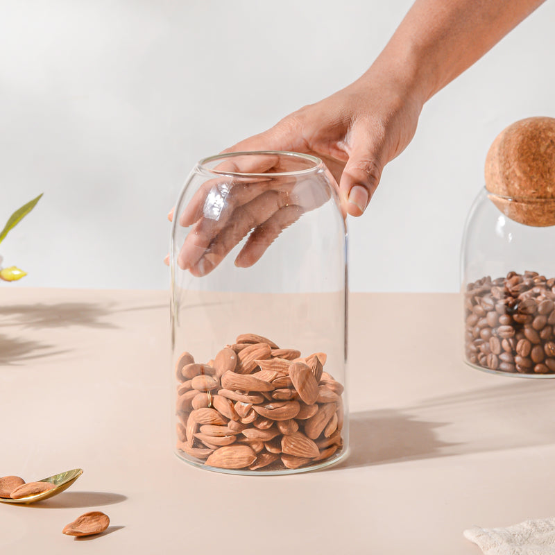 Medium Jar with Cork Lid - Jar