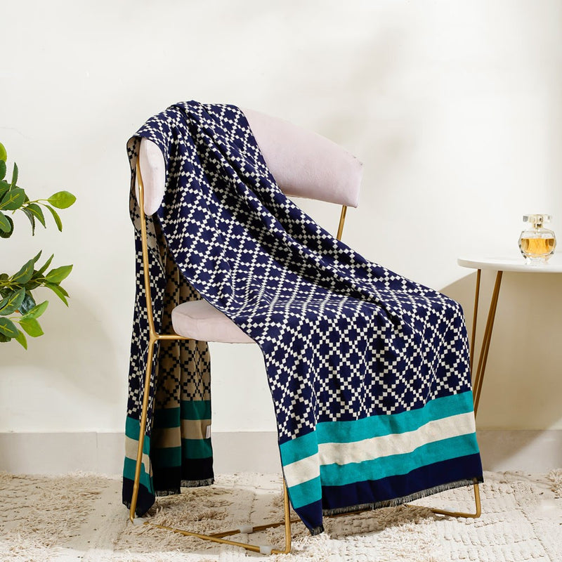 Chequered Super Soft Scarf For Women
