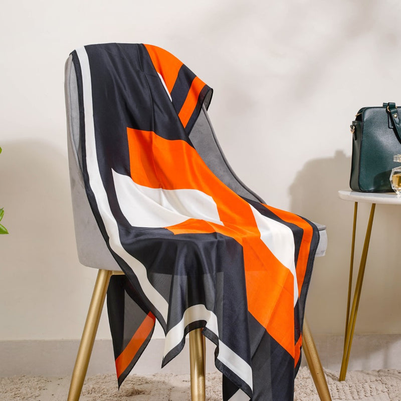 Glam Colour Block Neck Scarf