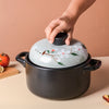 Sakura Stew Cooking Pot Grey - Cooking Pot